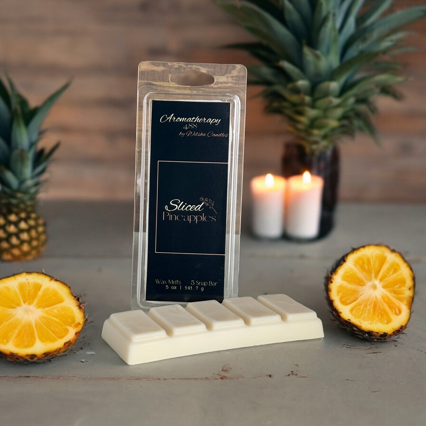 2 oz Snap Bar Wax Melts | Handcrafted | Travel Safe | Hand Poured Natural Pillar Soy Wax | High Quality Eco-Friendly | Luxury | Aromatherapy Wax Melts for Relaxation