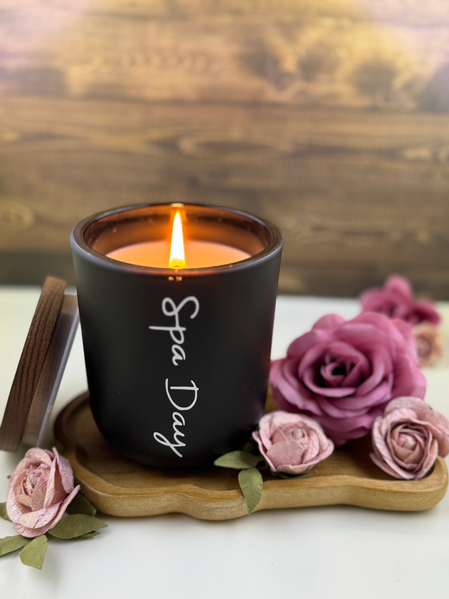 Aromatherapy 488 | Handcrafted | Spa Day Candle | Hand Poured Natural Soy Wax | High Quality Eco-Friendly | Luxury Tumbler | Aromatherapy Candle for Relaxation